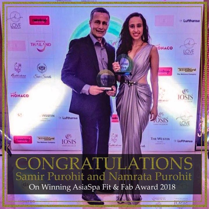 It was indeed a very special day for both our #FitnessInstructors & #PilatesGurus!

Congratulations to Mr. Samir Purohit & NamrataPurohit for being awarded the asiaSpa India #FitAndFab Award 2018!

Its a Proud moment for all of us at The Pilates Studio - Ahmedabad💓
.
.
.
.
#AsiaSpa #FitAndFab #SecondEdition #WellFest2018 #NamrataPurohit #SamirPurohit #FitnessAwards #Mumbai #India