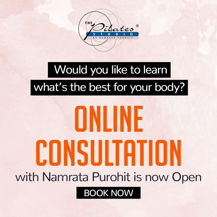 Don't spend your time indoors with no activity.
Get moving, get fit and stay healthy.
No excuses: small space, no equipment or not enough time
You can work out and learn what's best for you and your body equipped with only your device and a workout mat.
The results will be well worth the dedicated time and effort.
Book your slots now: https://namratapurohit.as.me/schedule.php
.
.
.
. 
#Pilates #PilatesCommunity #Fitness #FitnessEnthusiasts #HealthTips #EatHealthy #Stretch #WorkOut #ThePilatesStudio #Graceful #Relax #FitnessMotivation #InstaFit #StottPilates #FitnessStudio #Fitspo 
#ThePilatesStudio #Strength #pilates #PilatesGirl  #Workout #WorkoutMotivation #fitness