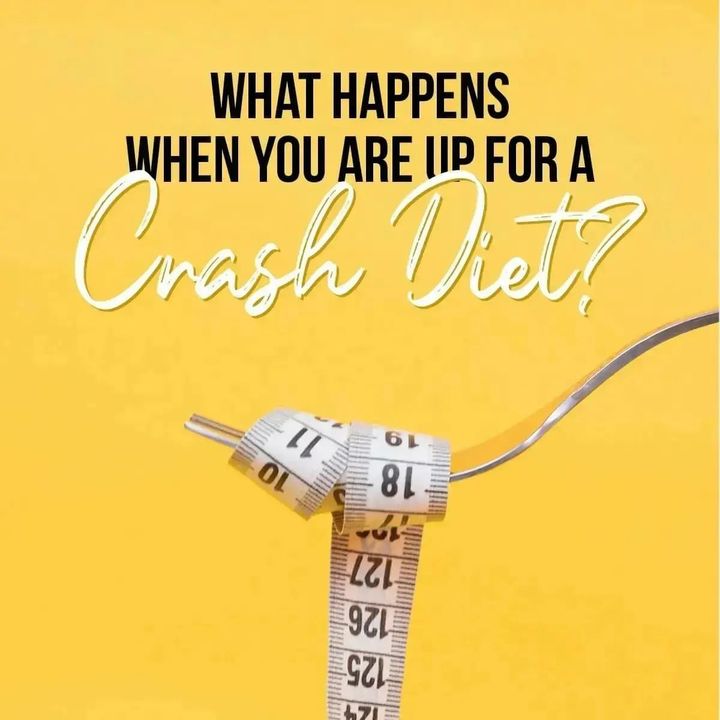 Crash diets are often tempting as they offer a quick-fix solution to a long-term problem - they often promise rapid weight loss, usually more than 2lbs of body fat a week, for little effort. Such severe restrictions on food and calorie intake aren’t sustainable, so it’s not long before you revert back to the eating behaviours that made you gain weight.
.
.
Dm us for queries.
www.pilatesaltitude.com
.
.
#Pilates #PilatesCommunity #Fitness #FitnessEnthusiasts #HealthTips #EatHealthy #Stretch #WorkOut #ThePilatesStudio #Graceful #Relax #FitnessMotivation #InstaFit #StottPilates #FitnessStudio #Fitspo  #Happy #InstaFit #FitnessStudio #Fitspo  #Workout #WorkoutMotivation #fitness 
#pilatesgirl #fitnessforever #workhard #workhardplayhard