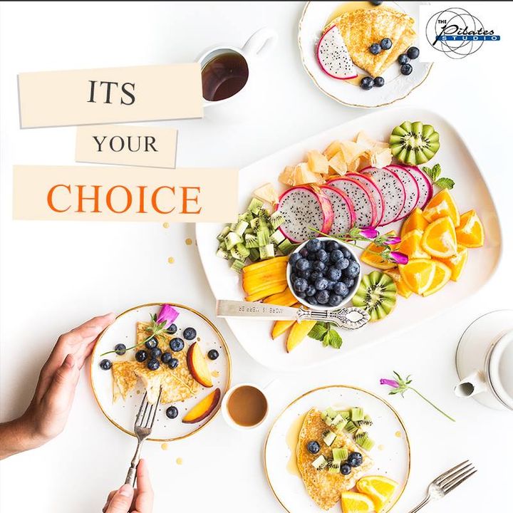 Food can be medicine and food can be poison. Your body reacts to the food you give - you can either make it stronger or weaker. Its your #Choice!

Contact us for queries on: 9099433422/07940040991
http://www.pilatesaltitude.com/