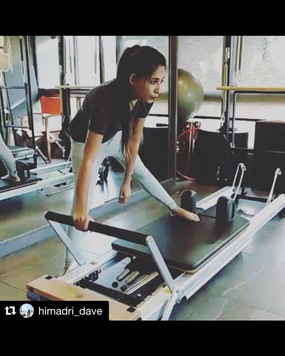 #ClientDiaries: #Repost from Himadri Dave
・・・
Pilates because smaller muscles need love too.💪🏼

Contact us for queries on:  9099433422/07940040991
www.pilatesaltitude.com