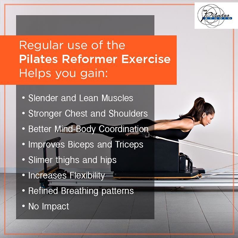 The reformer makes a dramatic impression when you first see one, and an even more dramatic change in the body when you use it.

The reformer offers all the hallmark benefits
of Pilates including overall strength, flexibility, coordination, and balance.

Here are a few more listed below:

Contact us for queries on: 9099433422/07940040991
http://www.pilatesaltitude.com/ .
.
. 
#Pilates #PilatesCommunity #Fitness #FitnessEnthusiasts #HealthTips #EatHealthy #Stretch #WorkOut #ThePilatesStudio #Graceful #Relax #FitnessMotivation #InstaFit #StottPilates #FitnessStudio #Fitspo 
#ThePilatesStudio #Strength #pilates #PilatesGirl #ahmedabaddiaries #Workout #WorkoutMotivation #fitness  #ahmedabad #india #igers #instaahmedabad