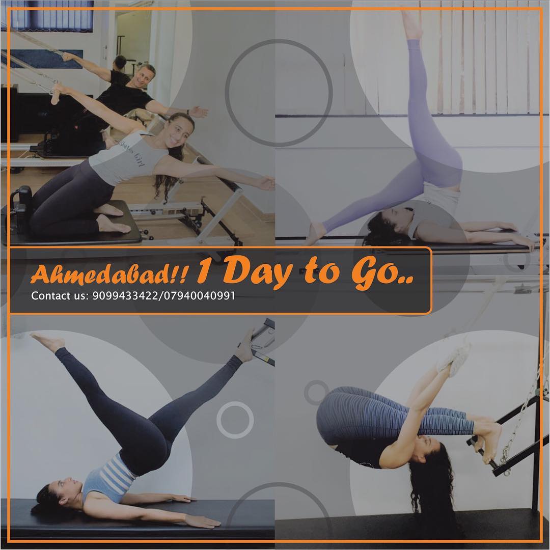 Just 1 day to go for the opening of The Pilates Studio at SBR... Ahmedabad are you ready for this!? 😁💪🏼 Call us now on :9099433422/07940040991 to find out more!
www.pilatesaltitude.com .
.
. 
#Pilates #PilatesCommunity #Fitness #FitnessEnthusiasts #HealthTips #EatHealthy #Stretch #WorkOut #ThePilatesStudio #Graceful #Relax #FitnessMotivation #FitnessStudio #Fitspo 
#ThePilatesStudio #Strength #pilates #PilatesGirl #ahmedabaddiaries #Workout #WorkoutMotivation #fitness  #ahmedabad #india #igers #instaahmedabad #sbr #newopening #newstudio #newbeginnings