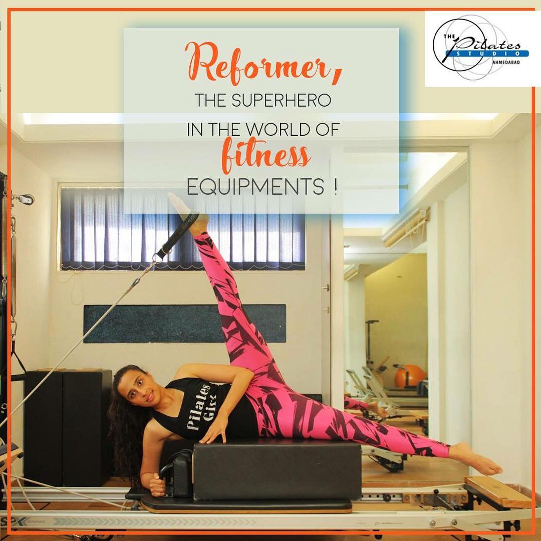 The reformer really does reform your body! 🤸🏼‍♀ With over a 100 exercises that can be done on it, it is the superhero in the world of Fitness equipments!💪🏼 One of the best things about the reformer is its versatility. Anyone at any fitness level can get an amazing workout on the reformer.

Contact us for queries on: 9099433422/07940040991
www.pilatesahmedabad.in .
.
.
.
.
. 
#Pilates #PilatesCommunity #Fitness #Stretch #WorkOut #ThePilatesStudio  #FitnessMotivation #InstaFit #FitnessStudio #Fitspo 
#ThePilatesStudio #Strength #pilates #PilatesGirl #ahmedabad #Workout #WorkoutMotivation #fitness  #ahmedabaddiaries #india #igers #insta #fitnessjourney #beingfit #healthylifestyle #fitnessfreak  #weekdayvibes