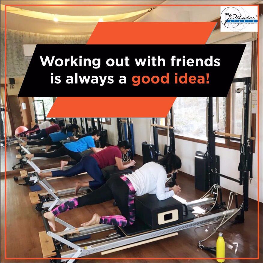 #MondayMotivation: Bring a friend along & make your fitness journey fun too.
.
.
What better way to lead an active healthy lifestyle & enjoy buddy time too?
.
.
Contact us for queries on: 9099433422/07940040991
www.pilatesaltitude.com
.
.
. 
#Pilates #PilatesCommunity #Fitness #FitnessEnthusiasts #HealthTips #EatHealthy #Stretch #WorkOut #ThePilatesStudio #Graceful #Relax #FitnessMotivation #InstaFit #StottPilates #FitnessStudio #Fitspo 
#ThePilatesStudio #Strength #pilates #PilatesGirl  #Workout #WorkoutMotivation #fitness #Exercise