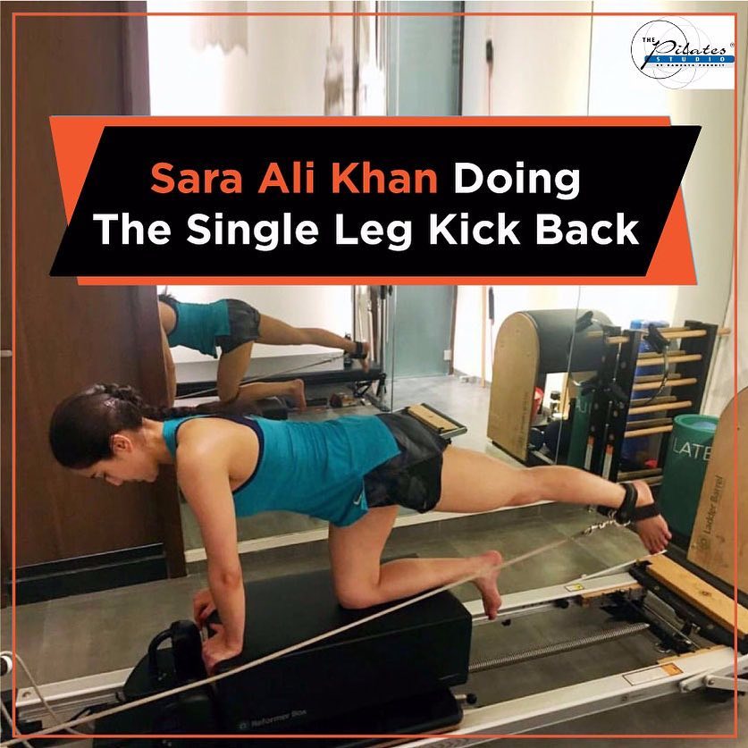 #FriyayMotivation- #SaraAliKhan in the midst of some serious workout at #ThePilatesStudio 🔥
.
.

She's doing the #SingleLegKickBack on the reformer. .
.
It focuses on the core majorly, the obliques and the Gluteus!
.
.

Contact us for queries on: 9099433422/07940040991
www.pilatesaltitude.com
.
.
.
.
#AhmedabadFitness #Ahmedabad #ThePilatesStudio #Fit #FitIndia #HumFitTohIndiaFit #Pilates #PilatesCommunity #Fitness #FitnessEnthusiasts #HealthTips #EatHealthy #Stretch #WorkOut #ThePilatesStudio #Graceful #Relax #FitnessMotivation #InstaFit #StottPilates #FitnessStudio #Fitspo 
#ThePilatesStudio #Strength #fitness #Exercise