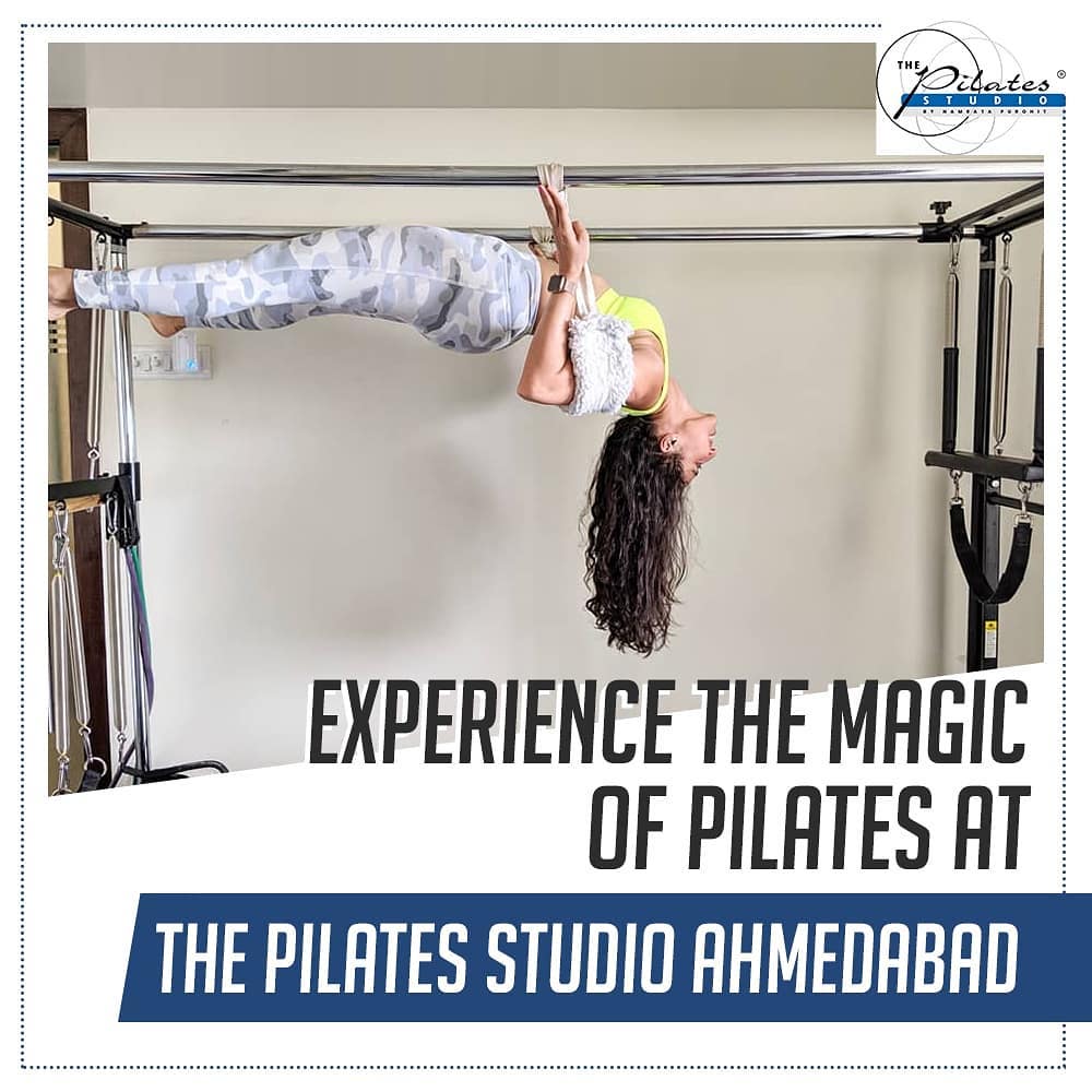 Pilates is an extremely effective and efficient workout routine! 
It ensures you work not only the superficial muscles of the body but also the deeper muscles of the body -  Increasing your strength, stability and balance ❤️ Come, Train Smart at @thepilatesstudioahmedabad
.
.
Contact us for queries on: 9099433422/07940040991
www.pilatesaltitude.com
.
.
#Pilates #PilatesCommunity #Fitness #FitnessEnthusiasts #HealthTips #EatHealthy #Stretch #WorkOut #ThePilatesStudio #Graceful #Relax #FitnessMotivation #InstaFit  #FitnessStudio #Fitspo 
#ThePilatesStudio #Strength  #PilatesGirl #ahmedabaddiaries #Workout #WorkoutMotivation #fitness  #ahmedabad #india #igers #instaahmedabad