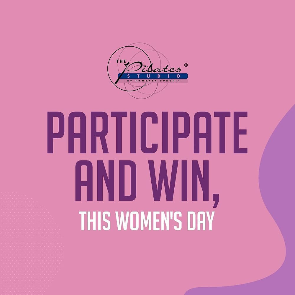 Participate in the #IWD2020 Campaign by Striking the #EachforEqual Pose or strike a beautiful pilates pose that showcases your love for fitness strength and equality.
.
.
Participate and win this #WomensDay at @thepilatesstudioahmedabad by using the hashtag #ThePilatesStudioByNamrataPurohit and tag us on each of your posts. 
We will review and select three winners who best reflect these values
The winners will be announced on the 13th of March 2020.
T & C's applied .
.
Contact us for queries on: 9099433422/07940040991
www.pilatesaltitude.com
.
.
. 
#Pilates #PilatesCommunity #Fitness #FitnessEnthusiasts #HealthTips #EatHealthy #Stretch #WorkOut #ThePilatesStudio #Graceful #Relax #FitnessMotivation #InstaFit #StottPilates #FitnessStudio #Fitspo 
#ThePilatesStudio #Strength #pilates #PilatesGirl  #Workout #WorkoutMotivation #fitness #Exercise #InternationalWomensDay #IWD2020