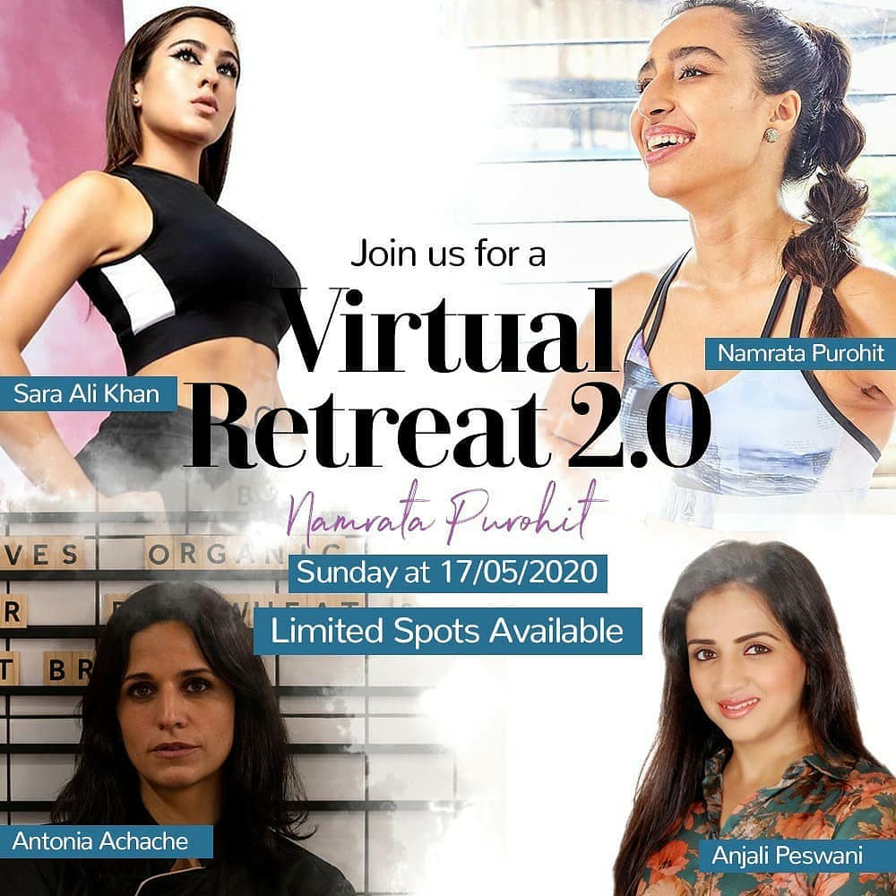 Take a break from the routine🌄
Join the dynamic four on a Virtual Retreat 2.0, from the comfort of your home. In these difficult times find your space to de - stress and find answers to a more wholesome living. 
Link to the retreat - Link in Bio or DM us for details
.
.
. 
#Pilates #PilatesCommunity #Fitness #Stretch #WorkOut #ThePilatesStudio  #FitnessMotivation #InstaFit #FitnessStudio #Fitspo 
#ThePilatesStudio #Strength #pilates #Workout #WorkoutMotivation #fitness  #india #igers #insta #fitnessjourney #beingfit #healthylifestyle #fitnessfreak #celebrity #bollywood #celebritytrainer #healthy