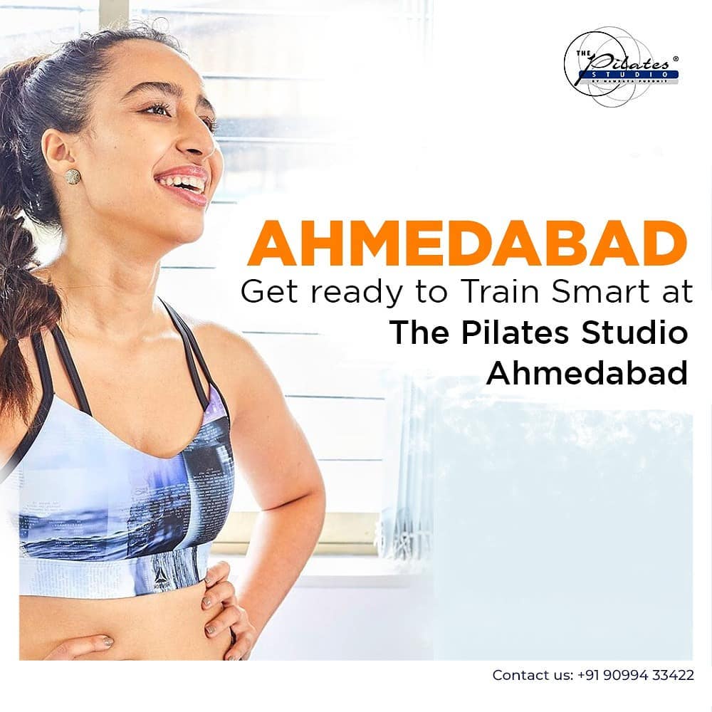 Pull out your workout clothes and get ready to do a series of movements that will stabilize and strengthen your core.
1day to go for the reopening of @thepilatesstudioahmedabad 💕
.
.
Contact us to book an appointment: 090994 33422
www.pilatesaltitude.com
.
.
#Pilates #ThePilatesStudio  #CelebrityTrainer  #FitnessEnthusiast #Fitness #workout #fit #followtrain  #celebrity #InstaFit #FitnessStudio #Fitspo  #Workout #WorkoutMotivation #fitness 
#pilatesgirl #pilatesbody  #followmeplease #igers #fitnessforever #workhard #workhardplayhard