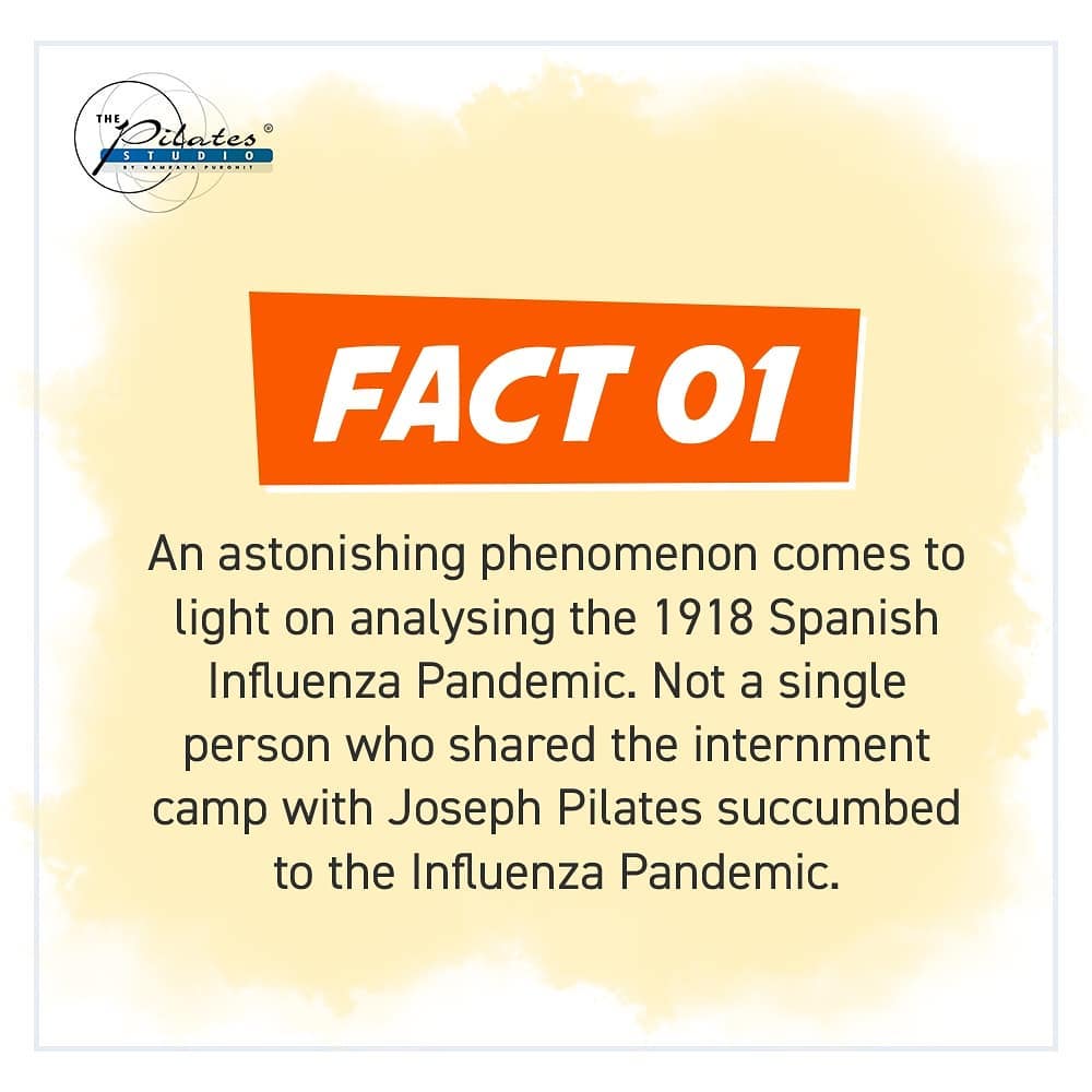 1918 pandemic facts show us the importance of building our immunity. With the current pandemic, the risks still exist. Let's boost our immunity with some Pilates movements. #TrainSmart 💪🏻
.
.
.
.
. 
#Pilates #PilatesCommunity #Fitness #Stretch #WorkOut #ThePilatesStudio  #FitnessMotivation #InstaFit #FitnessStudio #Fitspo 
#ThePilatesStudio #Strength #pilates #Workout #WorkoutMotivation #fitness  #india #igers #insta #fitnessjourney #beingfit #healthylifestyle #fitnessfreak #celebrity #bollywood #celebritytrainer