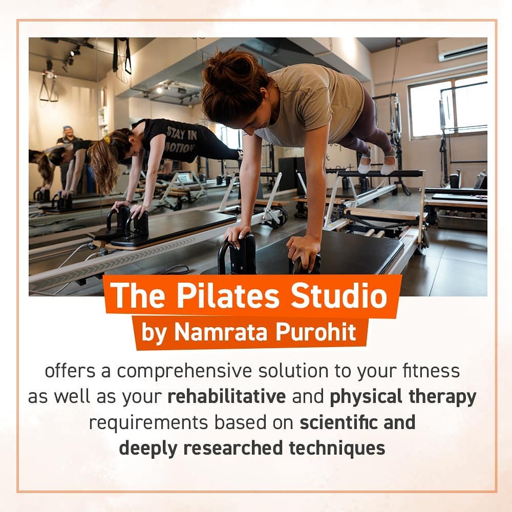Pilates is a proven and  scientifically based fitness programme that is effective as a fitness wellness and rehabilitative tool and thereby keeping your body,  mind and health at its best.
.
. 
www.pilatesaltitude.com
.
.
#Fitness #FitIndia #TrainSmart #Pilates #Exercise
#BollywoodFitness #BollywoodFitnessTrainer
#WeekdayMotivation #India #FitnessEnthusiasts #HealthTips #EatHealthy #Stretch #WorkOut #ThePilatesStudio #Humfittohindiafit  #strongwomen #FitnessMotivation #InstaFit #exercisemotivation #FitnessStudio #Fitspo #exercise #Strength #love #Workout  #instafitness #igers
