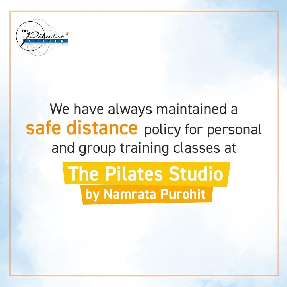 At @thepilatesstudioahmedabad we care about your safety and wellbeing. By following the guidelines and measures we assure a safe environment.
It is mandatory for everyone to undergo temperature checks at the studio. Sanitization before entering the studio is of utmost importance. All workout equipments are sanitized with disinfectant before and after each session.
.
.
We are super excited to welcome you and train you! We have ensured the highest standards of safety and taken all the necessary precautions 
.
.
Call/Message/WhatsApp on 90994 33422 to book your session or become a member.
.
.
#Fitness #FitIndia #TrainSmart #Pilates #Exercise
#BollywoodFitness #BollywoodFitnessTrainer
#WeekdayMotivation #India #FitnessEnthusiasts #HealthTips #EatHealthy #Stretch #WorkOut #ThePilatesStudio #Humfittohindiafit  #strongwomen #FitnessMotivation #InstaFit #exercisemotivation #FitnessStudio #Fitspo #exercise #Strength #love #Workout  #instafitness