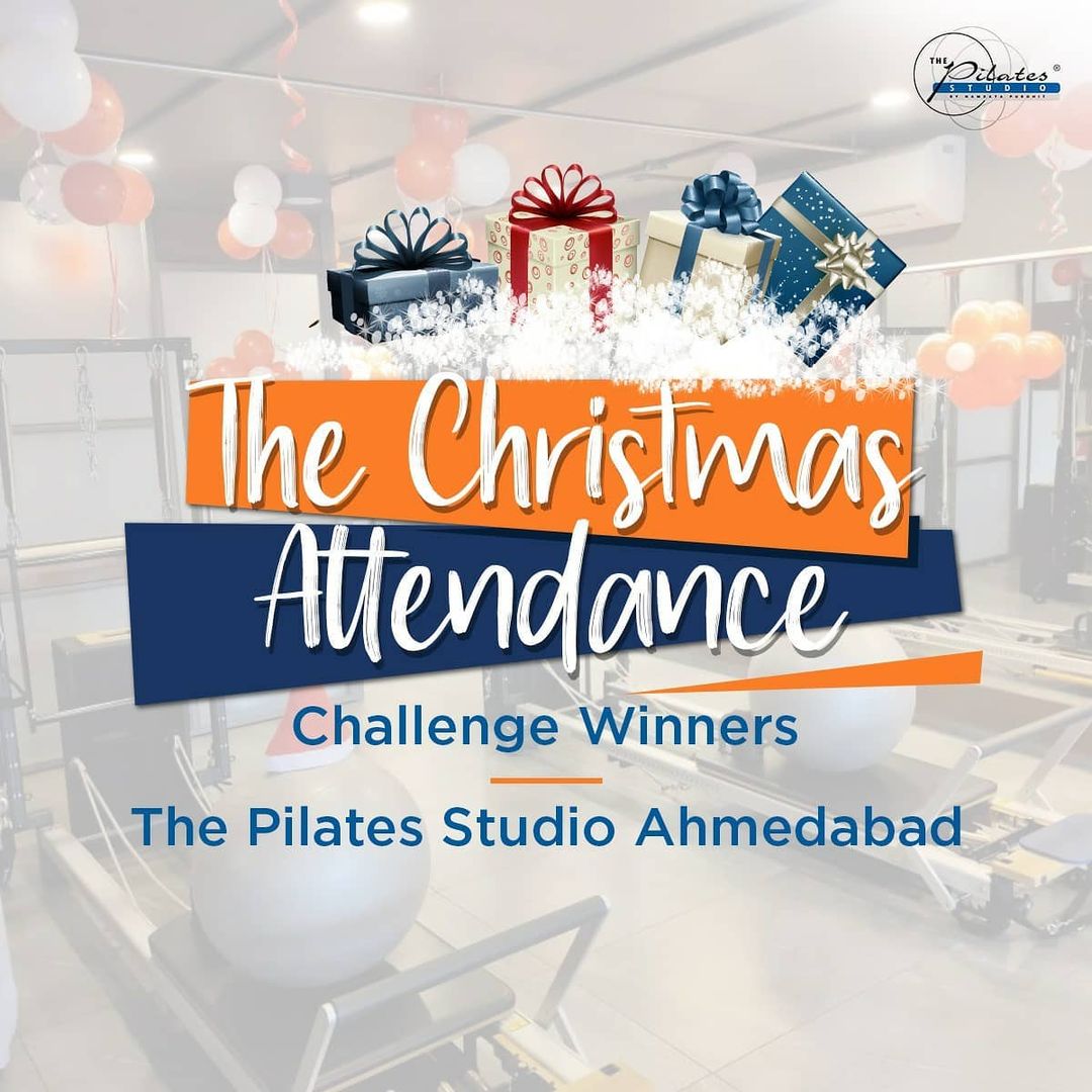 Announcing the winners of The Christmas Attendance Challenge 💕
We are super proud of all our clients who didn't give up and made sure to keep fit during the festive season. 
Its our endeavour to help achieve the fitness goals of our hardest working and motivated clients! 💪🏼 Encourage, Lift & Strengthen One Another.
Thank you @creativecrazy.in for the lovely journals. Our clients will definitely Reflect, Unplug, Slow down and most importantly PAUSE before they recharge themselves with this giveaway !
.
.
Contact us for queries on: 9099433422/07940040991
www.pilatesaltitude.com .
.
.
.
#Pilates #PilatesCommunity #Fitness #FitnessEnthusiasts #HealthTips #EatHealthy #Stretch #WorkOut #ThePilatesStudio #Graceful #Relax #FitnessMotivation #InstaFit #StottPilates #FitnessStudio #Fitspo #Motivation #Happy #xmas #festiveseason #christmas #giveaways #challenge #fitnesschallenge