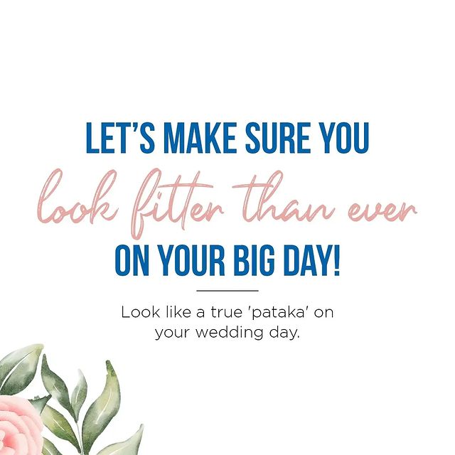 You need to look after yourself holistically to ensure that you look like a true 'pataka' on your wedding. 
Come join us and we will guide you through a holistic plan and make sure you look fitter than ever on your BIG Day! 
.
. 
Dm us for details. 
www.pilatesaltitude.com
.
.
.
#Pilates #PilatesCommunity #Fitness #FitnessEnthusiasts #HealthTips #EatHealthy #Stretch #WorkOut #ThePilatesStudio #Graceful #Relax #FitnessMotivation #InstaFit  #FitnessStudio #Fitspo 
#ThePilatesStudio #Strength  #PilatesGirl #Workout #WorkoutMotivation #fitness  #india #igers #bridalworkout #fitnessforbrides #wedding