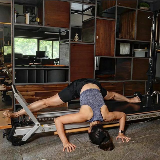 Pilates helps relieve stress, anxiety and depression. You know that 