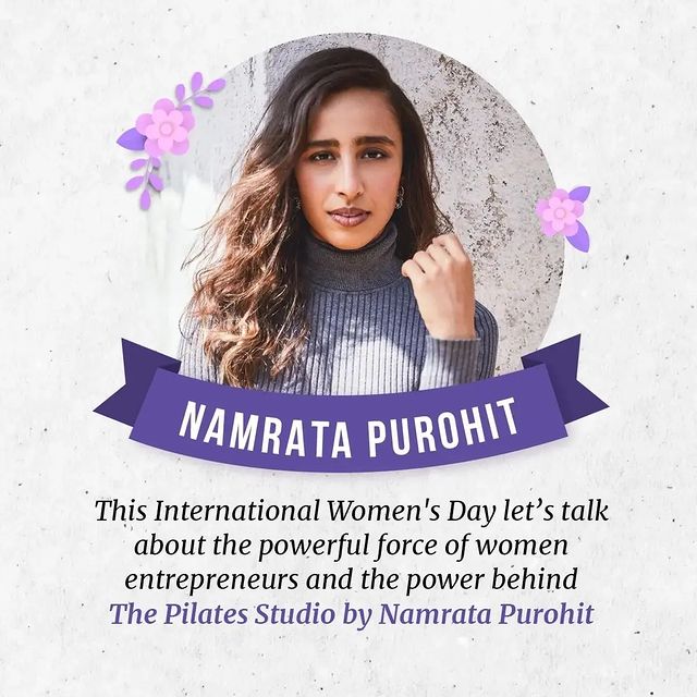 The Pilates Studio,  InternationalWomensDay, ThePilatesStudioByNamratapurohit, internationalwomensday, womensday, womensday2022, happywomensday, women, leadingwomen, womenleaders, thepilatesstudio, thepilatesstudiobynamratapurohit, namratapurohit, woman, FitnessEnthusiast, Fitness, workout, fit, celebrity, InstaFit, FitnessStudio, Fitspo, Workout, WorkoutMotivation, fitness, pilatesgirl, pilatesbody, celebritytrainer, gettingbettereachday, fitnessforever, workhard