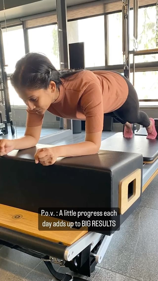 “Take care of your body as its the only place you have to live in .”
 
“A little progress everyday adds up to Big Results “
Learning : Centering, concentration, precision, control, breath,flow

#pilates #yoga #fitness #pilateslovers #workout #gym #pilatesinstructor #plankchallenge #pilatesreformer #fitnessmotivation #physiotherapist #fit #health #wellness #personaltrainer #motivation #zumba #pilatesstudio #pilatesbody #crossfit #pilatesmat #training #pilateslife #plank #matpilates #exercise #reformerpilates #thepilatesstudio #barre #reformer